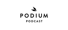 podium podcast logo